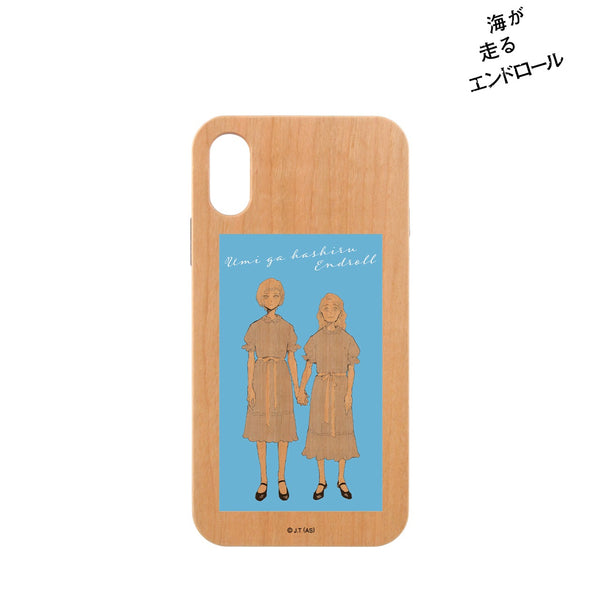 『海が走るエンドロール』ウッドiPhoneケース